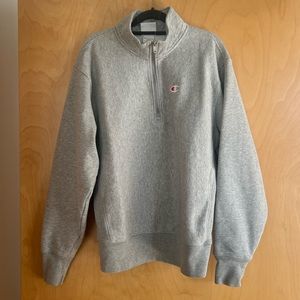 Champion Reverse Weave Quarter Zip Sweatshirt